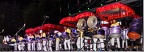 Adlib Steel Orchestra on stage at the Brooklyn Panorama, August 30th, 2014.  Tied for 2nd Place.