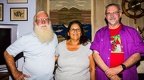 Me with my Cousin George Sundt and his Wife Aurora, 2014