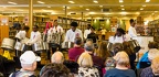 Adlib Steel Orchestra performing in the East Meadow Public Library, April 8, 2017